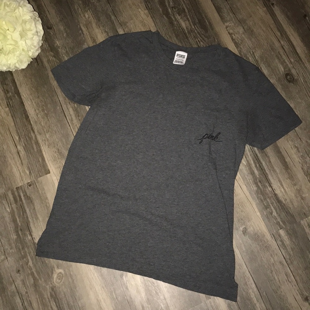 PINK sequined tee